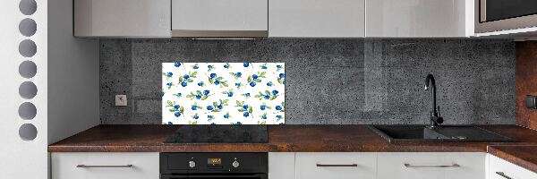 Kitchen splashback Blueberry