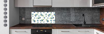 Kitchen splashback Blueberry