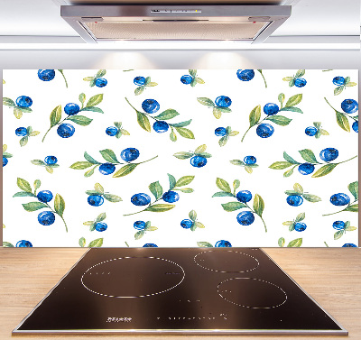 Kitchen splashback Blueberry