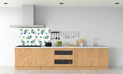 Kitchen splashback Blueberry