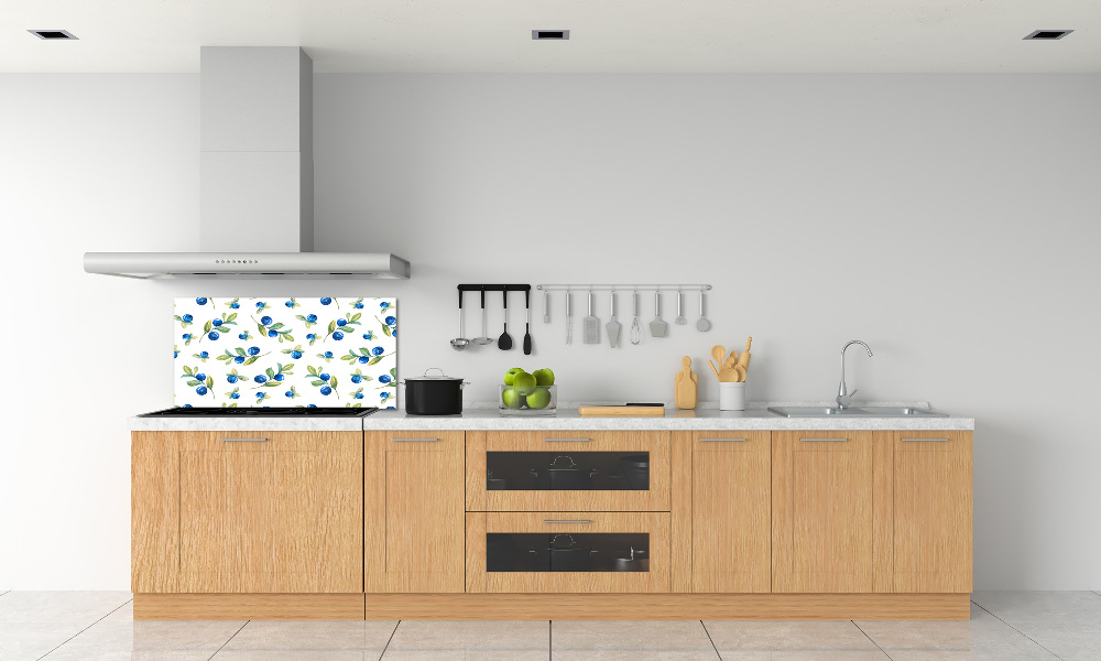 Kitchen splashback Blueberry