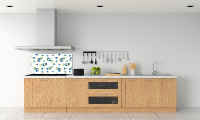 Kitchen splashback Blueberry