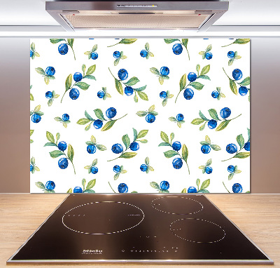 Kitchen splashback Blueberry