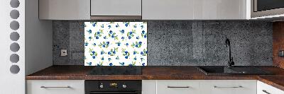 Kitchen splashback Blueberry