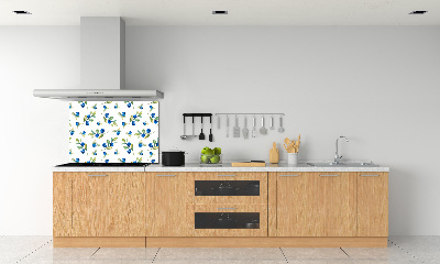 Kitchen splashback Blueberry