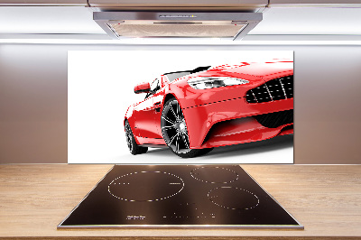 Kitchen splashback Sports car