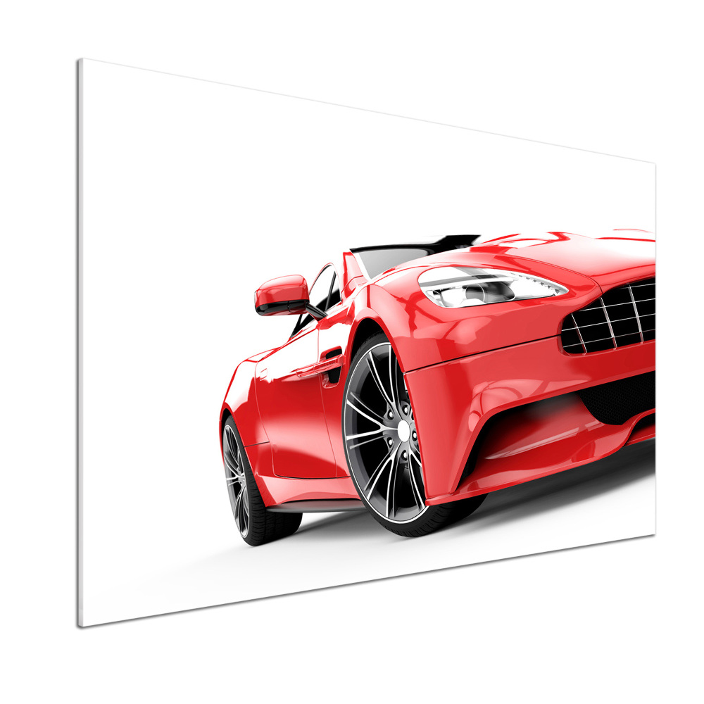 Kitchen splashback Sports car