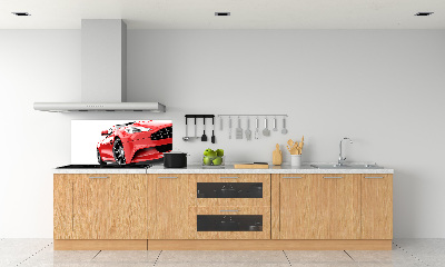 Kitchen splashback Sports car