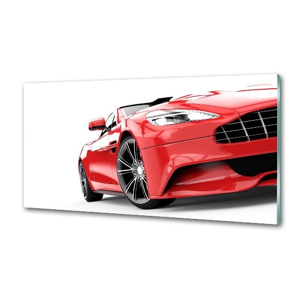 Kitchen splashback Sports car