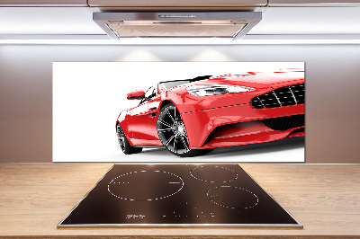 Kitchen splashback Sports car