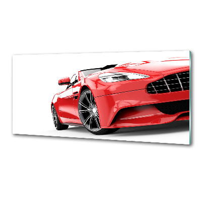 Kitchen splashback Sports car