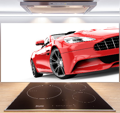 Kitchen splashback Sports car