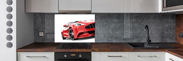 Kitchen splashback Sports car