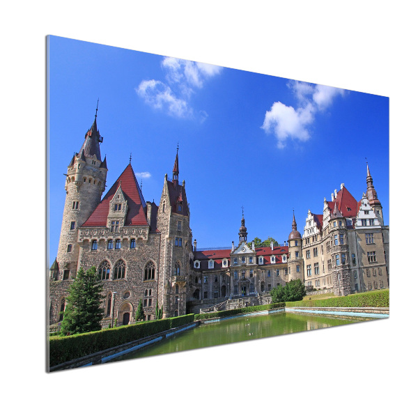 Cooker splashback Poland Moszna Castle