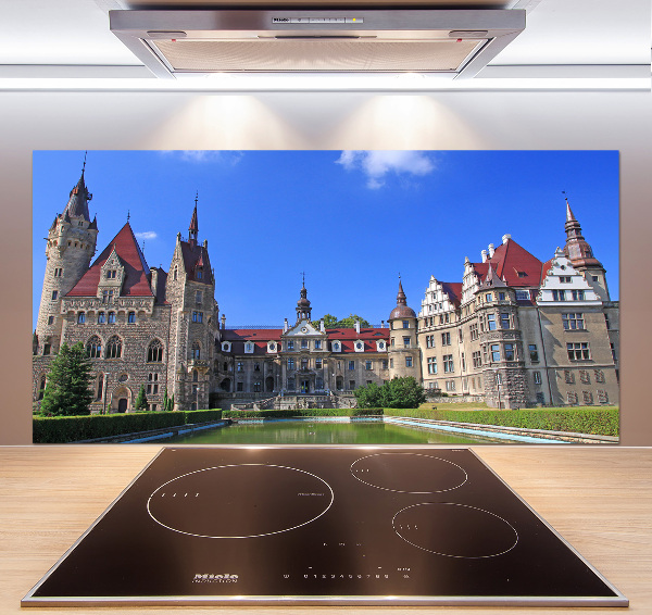 Cooker splashback Poland Moszna Castle