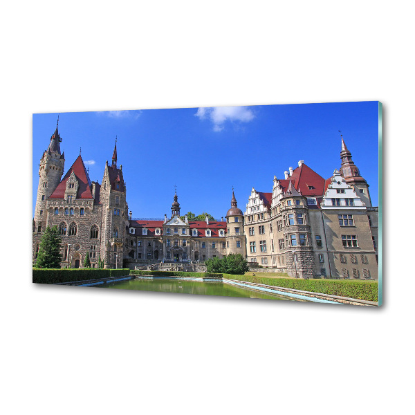 Cooker splashback Poland Moszna Castle