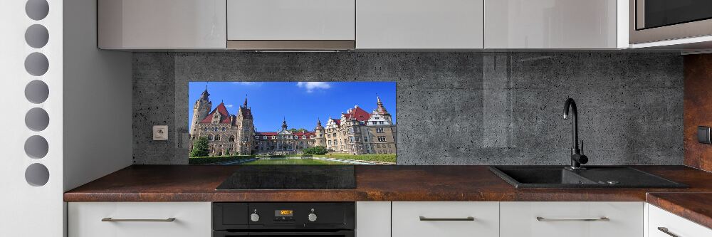 Cooker splashback Poland Moszna Castle