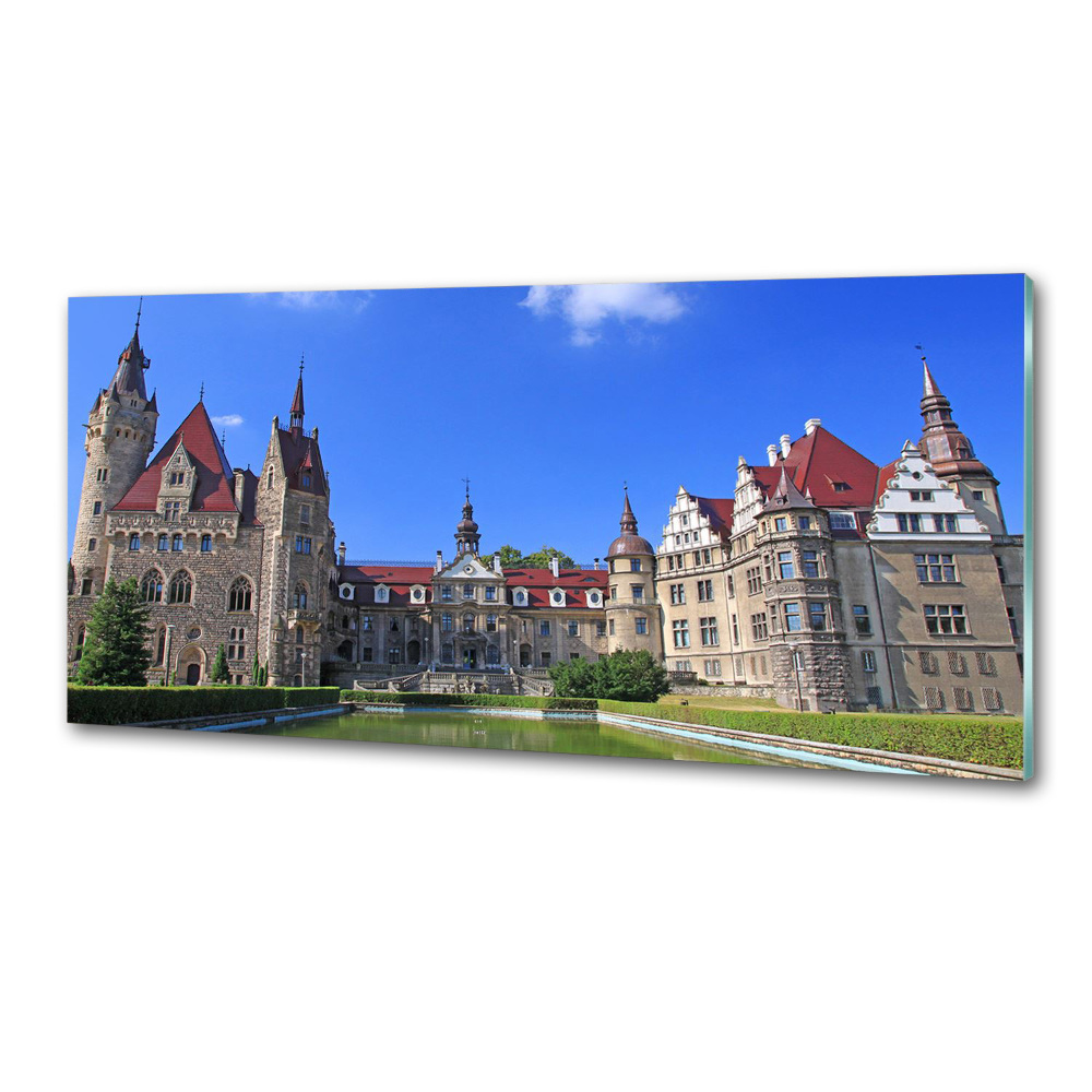 Cooker splashback Poland Moszna Castle