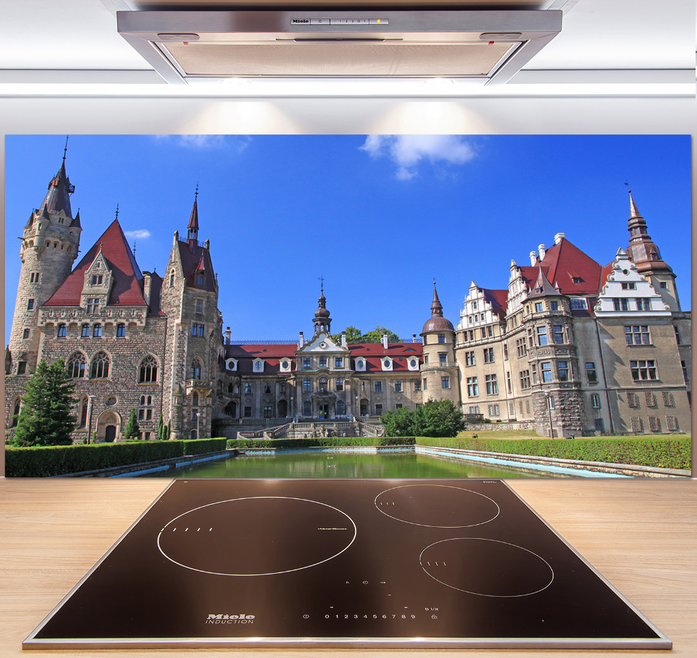 Cooker splashback Poland Moszna Castle