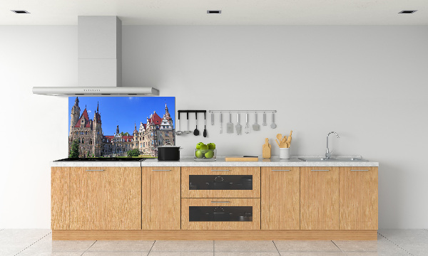 Cooker splashback Poland Moszna Castle