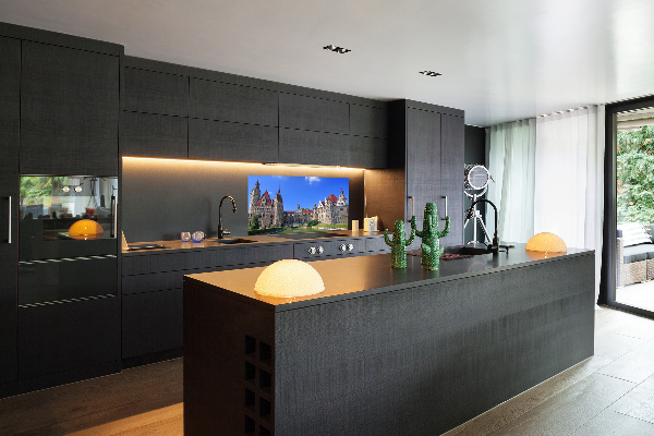 Cooker splashback Poland Moszna Castle