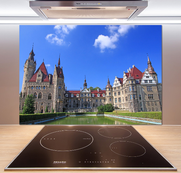 Cooker splashback Poland Moszna Castle