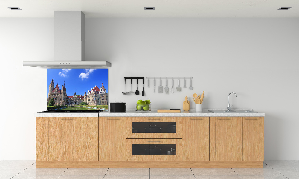 Cooker splashback Poland Moszna Castle