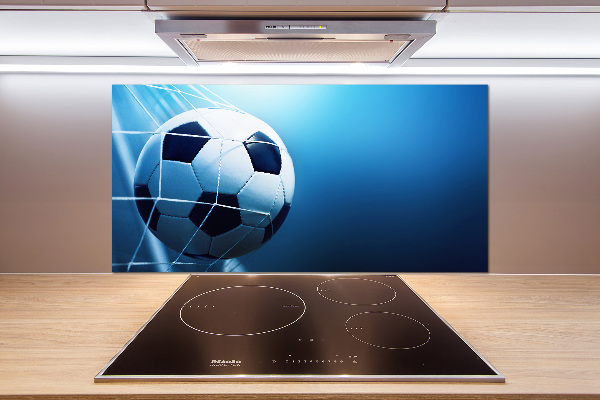 Cooker splashback Ball in the goal