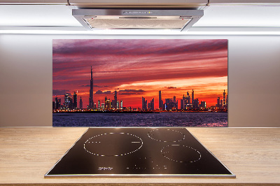 Cooker splashback Sunset Dubai