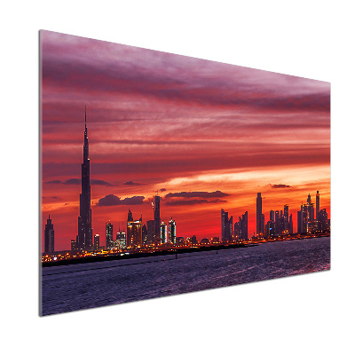 Cooker splashback Sunset Dubai