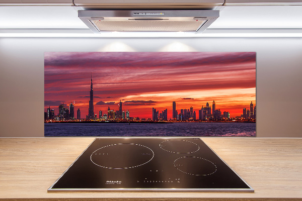 Cooker splashback Sunset Dubai