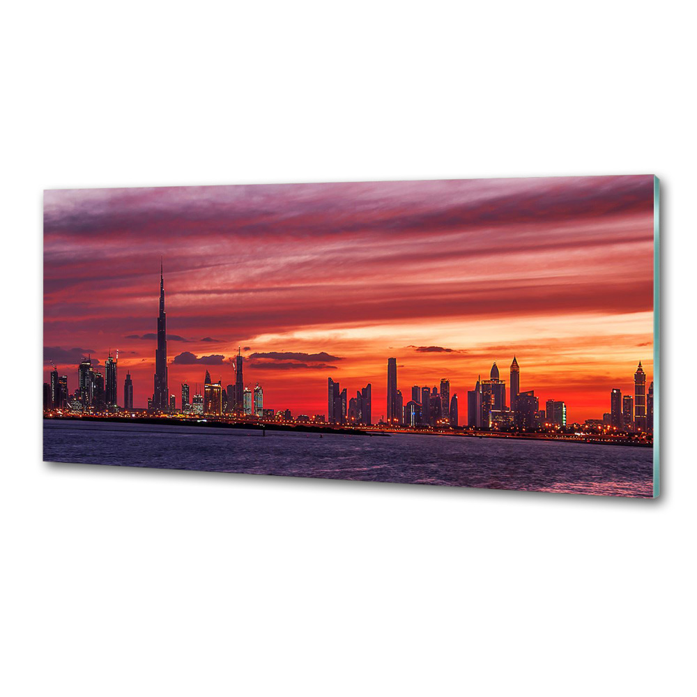 Cooker splashback Sunset Dubai