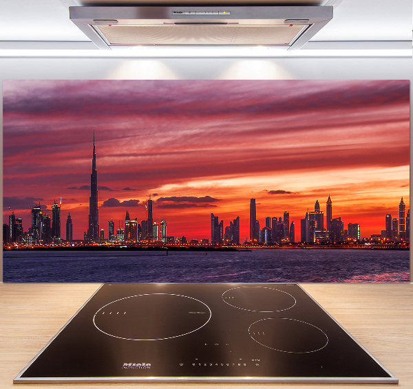 Cooker splashback Sunset Dubai