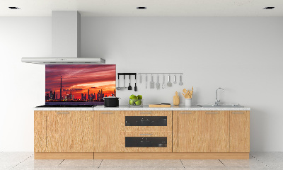 Cooker splashback Sunset Dubai