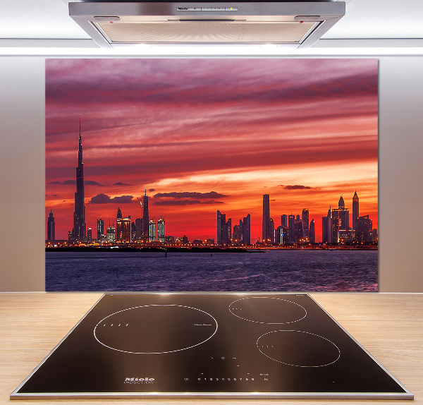 Cooker splashback Sunset Dubai