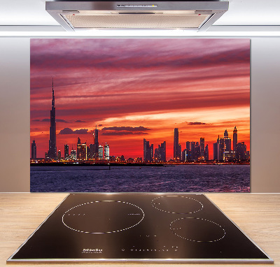 Cooker splashback Sunset Dubai