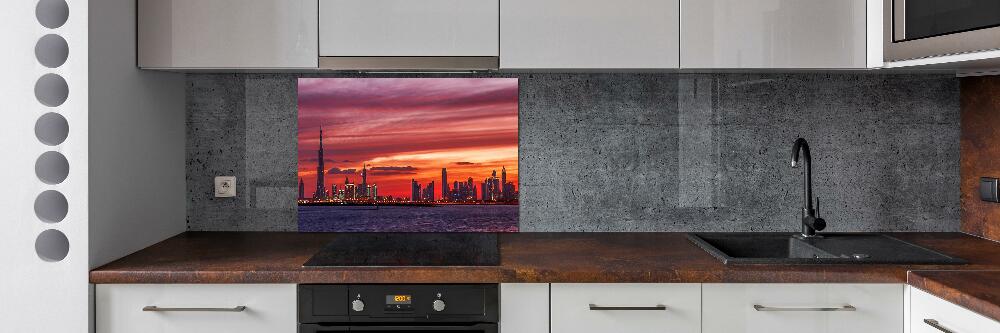 Cooker splashback Sunset Dubai