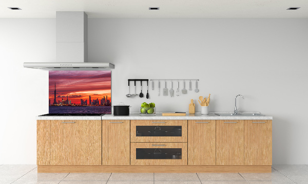 Cooker splashback Sunset Dubai