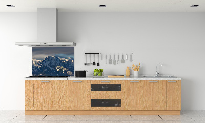 Cooker splashback Giewont in winter