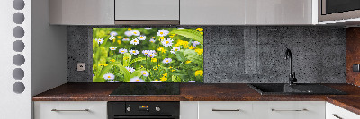 Kitchen splashback Daisy