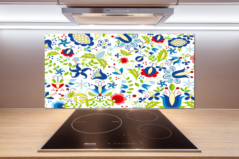 Cooker splashback Ethnic pattern