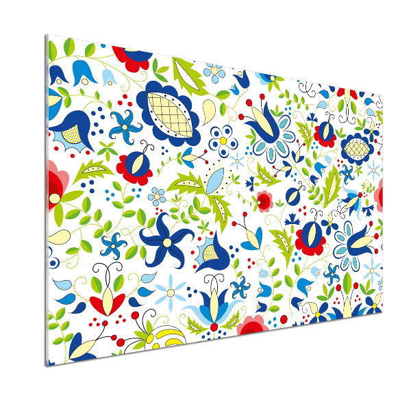 Cooker splashback Ethnic pattern