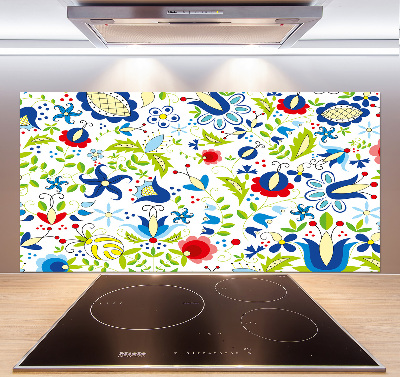 Cooker splashback Ethnic pattern