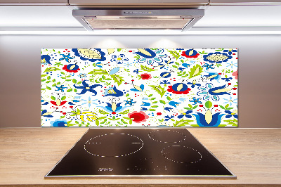 Cooker splashback Ethnic pattern