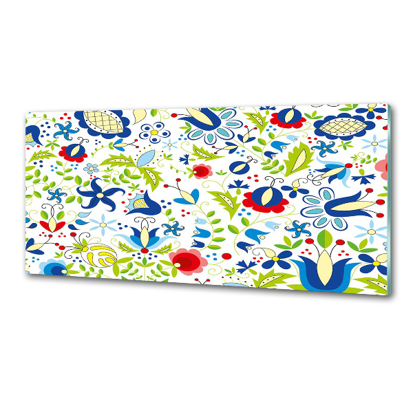 Cooker splashback Ethnic pattern