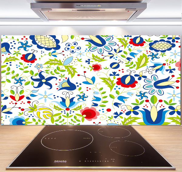 Cooker splashback Ethnic pattern