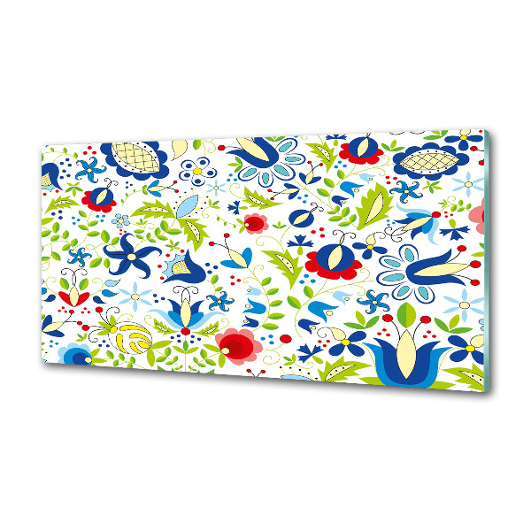 Cooker splashback Ethnic pattern