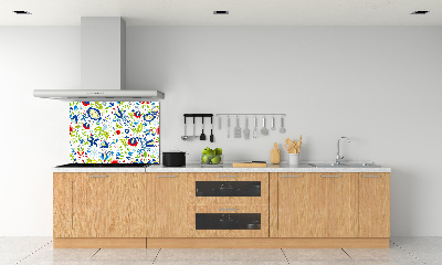 Cooker splashback Ethnic pattern