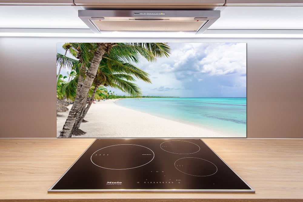 Cooker splashback Tropical beach