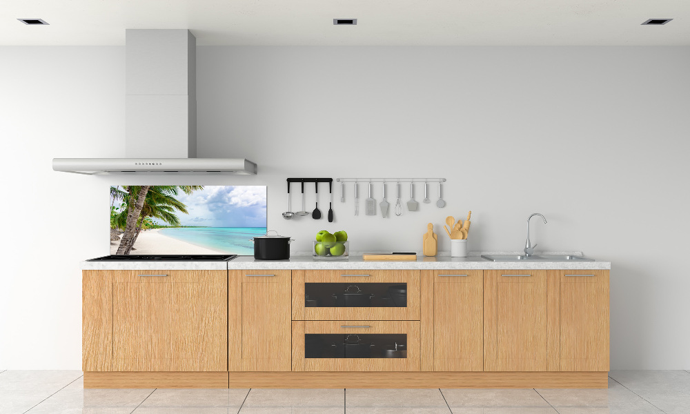 Cooker splashback Tropical beach